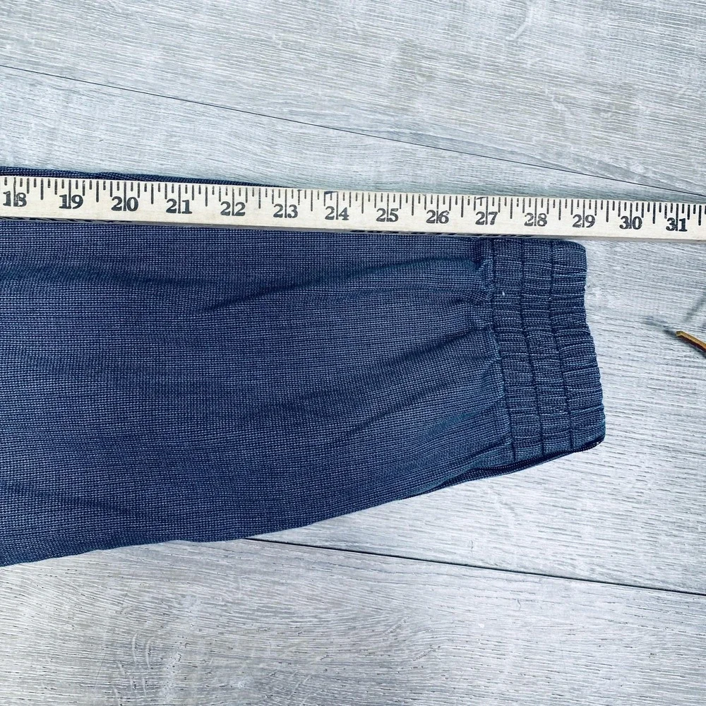 Adidas Pants Mens Large Gray‎ Jogger Track Sweatpants Trefoil Logo Zip Cuff